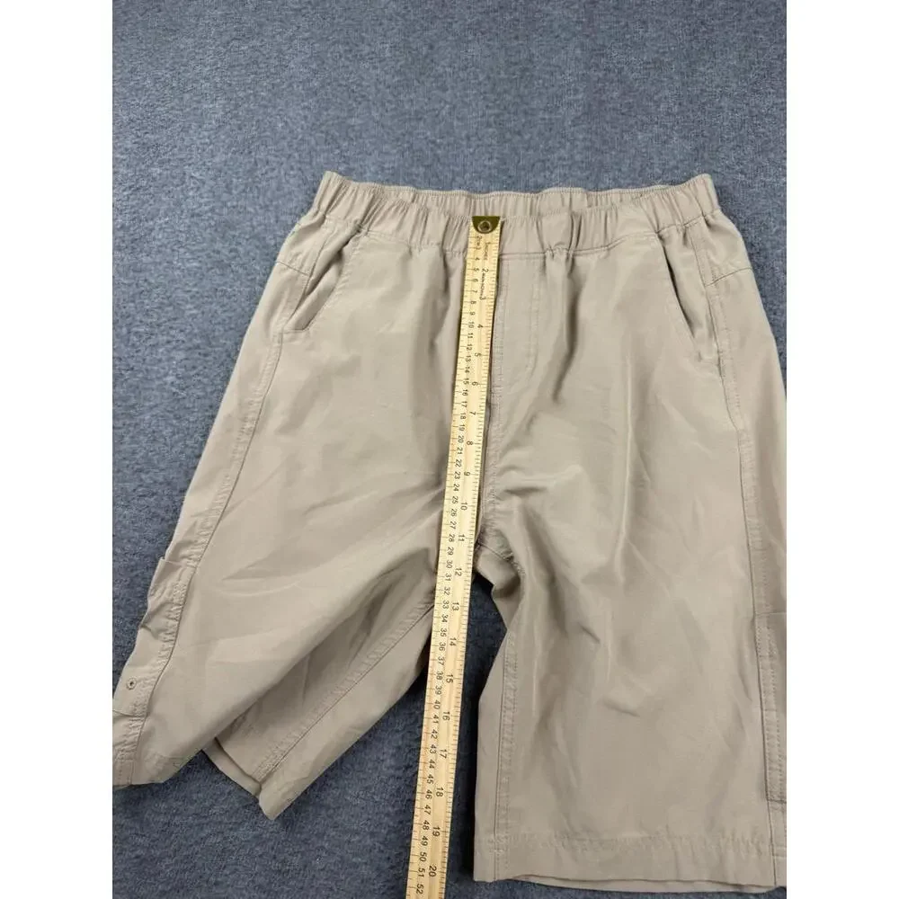 Magellan Boy's Beige Half‎ Pants Elastic Waist Casual Shorts Size XL (18-20)